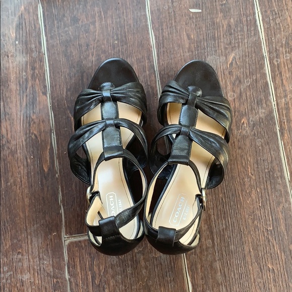 Coach wedges - Picture 4 of 4